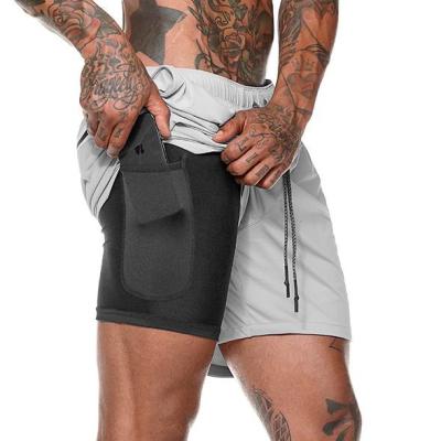 China Wholesale Breathable Men Plus Size Quick Dry Gym Workout Shorts Elastic Drawstring Pants Shaping Bodybuilding Mens Gaiters Shorts for sale