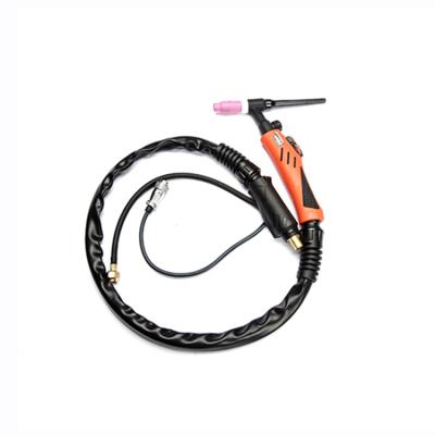 China Nice Plastic Flexible Torch Head WP17 TIG Welding Torch Gas Cooled Cooling System For Welding for sale