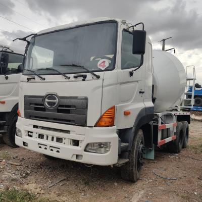 China Home Use Second Hand Hino 700 Truck Mixer Construction Industry Used 8 CBM Cement Concrete Mixer Truck for sale