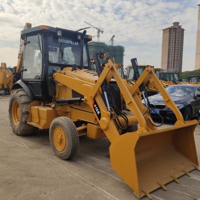 China Cheap home use used backhoe loader CAT 416E with mini price compact backhoe 4x2 loaders for sale for sale