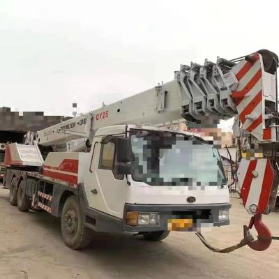 China TRUCK CRANE Professional Zoomlion design used QY25 25 ton truck mobile crane qy25 good price for sale for sale