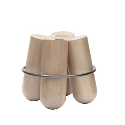 China (Height) 2022 Note Design Studio Adjustable Steel, Ash Bolt Organic Modern French Stool for sale