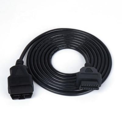 China 90% Car Obd2 Adapter Customization PVC Material 16 Pin Round Wire Car Diagnostic Tools Converter Inexpecion Tool Interface Good Quality for sale