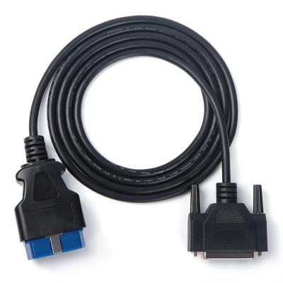 China 90% Car Customization VAG DB 15 Pin Extension Cables And Female To Male Connector Obd2 Socket Scanner Diagnostic Tools Adapter Interface for sale