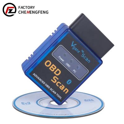 China 100% High Quality Mini Car Scanner ELM327 Blue Tooth Interface Obd2 v2.1 Chip Code Automotive Convertor Durable Diagnostic Tools for sale