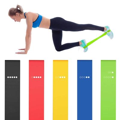 China Mixed Exercise Yoga Gym Strength Equipment Elastic Band Exercise Workout Elastic Band Exercise Resistance Band Fitness Equipment for sale