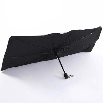 China Lowering Car Interior Temperatures Factory Customized Car Windshield Sunshade To Block Ultraviolet Rays, Foldable Car Insulation Umbrella for sale