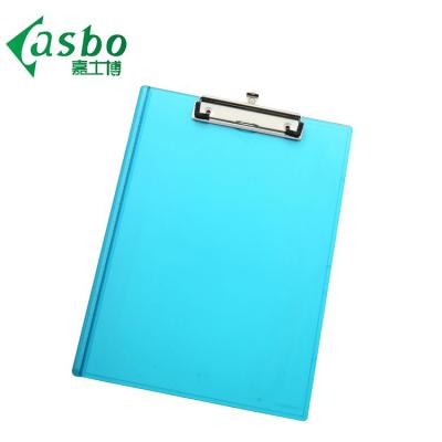 China Clip Size Letter Hanging Clipboard Plastic Hard Plastic Clipboard Horizontal Medical Staples Clipboard for sale