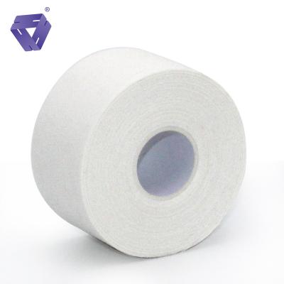 China 3.8cm*13.7m Breathable Sports Tape Porous Loose Yarn Flexible Breathable Good Unwind Good Tensile Strength for sale