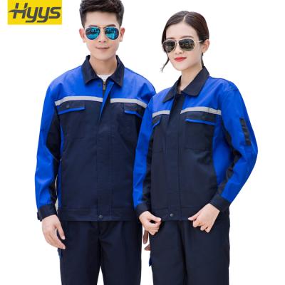 China Polyester Cotton Comfortable Workwear Factory Construction Uniform Workwear Spring and Autumn Unisex for sale