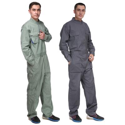 China Overall simple and fashionable 100% cotton uniform coverall factory coverall for men and women work clothes for sale