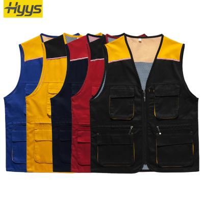 China Invest High Quality Work Vest Cotton Cool Clothes Men Boys Invest Construction Work Suit Uniform Wear for sale