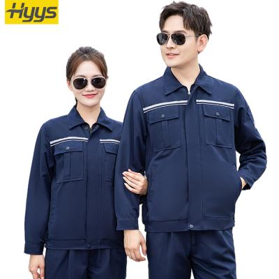 China Anti-Static Anti-Static Workwear For Unisex Workwear With Reflective Marks Factory Customized Uniform for sale