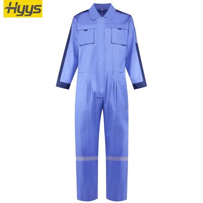 China Overalls Anti-Static Unisex Cotton Polyester Working Clothes Anti-Static Uniforms For Industrial Workers for sale