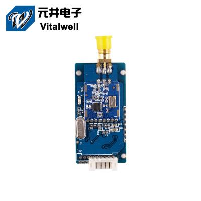 China VW1101A cc1101 module 433/868MHz 232TTL transceiver module long range wireless data transmission data transmitter for sale