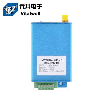 China VW320A 24V 2-FSK rs485 433/868mhz rf module wireless data transmission wireless transceiver with iot accessories for sale