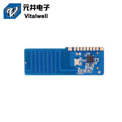 China VW1101M-8-A 10mW SPI 868mhz Transceiver Module Long Range Wireless Data Transmission RF Transmitter and Receiver for sale