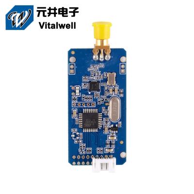 China VW1101A 232TTL 5V 10mW 868MHz wireless data transmission long range 433 MHz DC1101 wireless module for sale