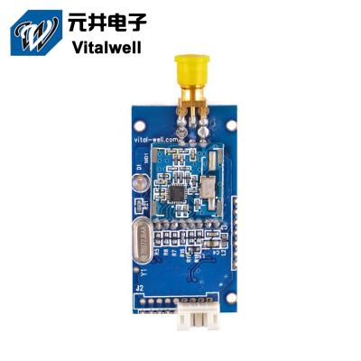 China 1mW 2.4ghz 1200bps wireless data transmission VW2500A | 256kbps rf tx rx wireless radio module cc2500 for sale