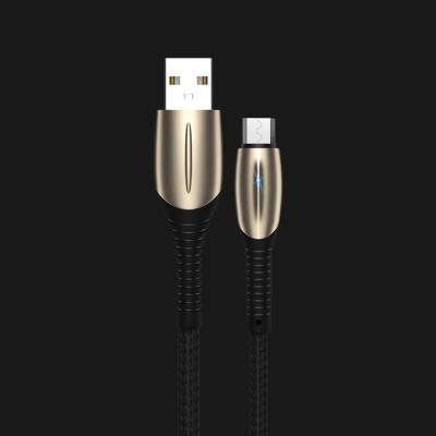 China Newest Design Zinc Alloy Mic MP3/MP4 Player Fast Charging USB Cable Mobile Phone Fast Charging Data Cable Line 3C Accessories for sale