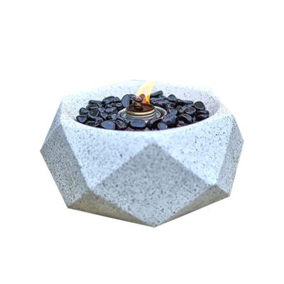 China Stocked Bio Stainless Steel Table Top Indoor Mobile Fireplace for sale