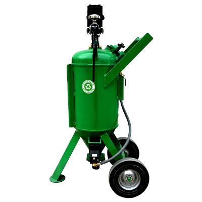 China Abrasive Blast Rust Cleaning Pot Cheap Sandblasting Dustless Sandblaster Water Sand Blaster For Sale for sale