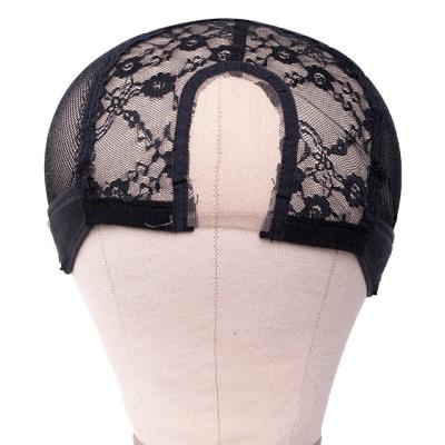 China For Home Use Spandex Wig Cap Black Color Airy Breathable Material Very Tight for sale