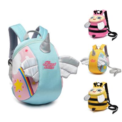 China New Waterproof Children School Backpack Animals Unicorn Design Baby Girls Kindergarten 3D Cartoon Children School Bags for sale