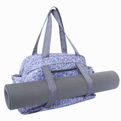 China Wholesale Large Capacity Durable And Multi Purpose Yoga Mat Carry Tote Bag With Adjustable Shoulder Strap for sale