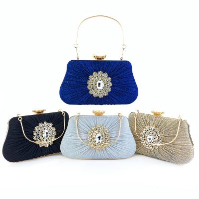 China Wholesale Custom Glitter Logo Luxury PU Evening Bags Women To Feast Clutch Handbags for sale