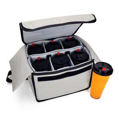 China Portable Insulated Coffee Carrier Lightweight Insulated Coffee Mug Stand Drink Carrier for sale