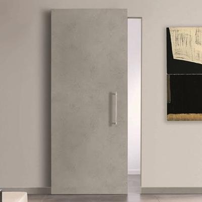 China Europe and America Italian simple design interior magic gray sliding door for apartments room ghost gray sliding door for sale