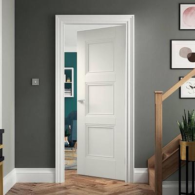 China Europe And America UK Approved Room Fire Rated Wood Door For Room Bedroom Doors Modern White for sale