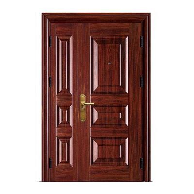 China Luxury Residential Front Door Steel Home Security Modern Bulletproof Doors Exterior 96 x 72 from Europe and America Germany for sale