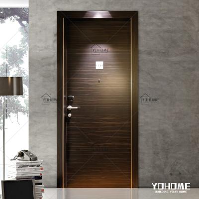 China Wholesale Fire Proof Internal Interior Door Wooden Fire Doors Guangdong Yohome Project Supplier British Internal Fire Door for sale