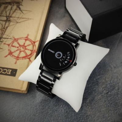 China Simple Power Reserve SKMEI 1260 Style Fashion Men Quartz Watch Luxury Steel Band Waterproof Casual Mens Watches for sale