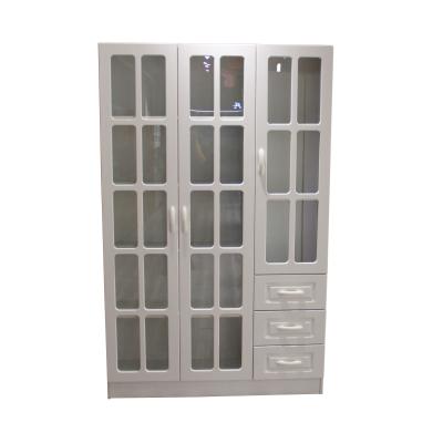 China Custom Modern Design White Home Wooden Storage Racks Racks Library Book Shelves for sale