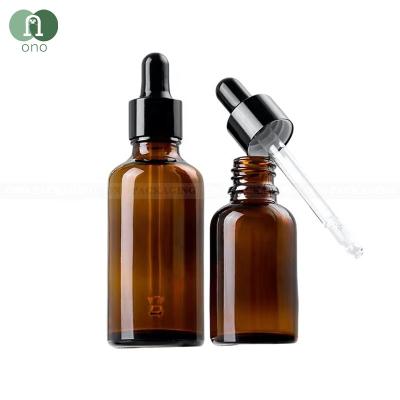 China Personal care/medicine. ONO Amber Glass Bottle for essential oils empty Amber Glass Spray /Dropper bottles for essential oils for sale