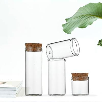 China High Quality Beverage ONO Multi Specification Borosilicate Glass Test Tube Bottle With Screw Cap With Customized Cans for sale