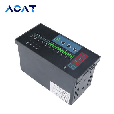 China Automatic Level Control 4-20ma Level Meter 80*160mm Water Pump Controller Liquid Water Tank Level Indicator Controller With 4 Relays for sale