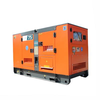 China Povid Electric Power Customized 60kw 75kva Three Phase AC Silent Diesel Generator For Sale for sale