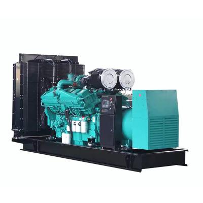 China Povid Electric Power 1000 Kw Open Type 1250 KVA Generator Output SmartGen Diesel Alternator Electricity for sale