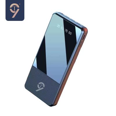 China OEM Logo 20000mAh Powerbank Larger Capacity Power Bank Portable Power Banks Fast Charging Super Fast Charger OEM 9T With Dual LED Lights for sale