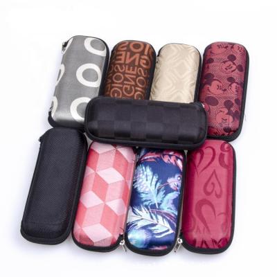 China Fashionable Ready To Ship Glass Cases Glasses Cases Colorful Knitting High End Cheap Box for sale