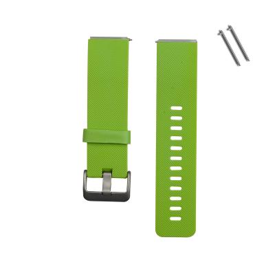 China Smart Soft Silicone Watch Strap Rubber Strap For Fitbit Flame Quickfit Watch Strap Rubber Band for sale