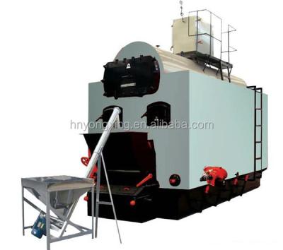 China Horizontal Commercial Wood Pellet / Biomass Pellet Boilers for sale