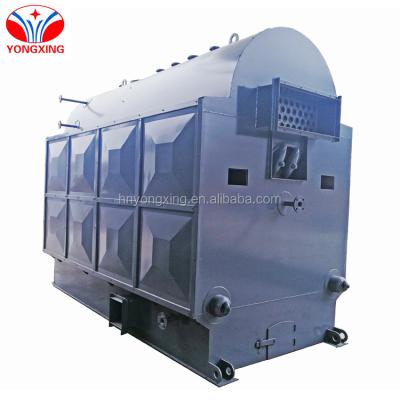 China Manual Pellet Stove Feeding Boiler Sizes A Maker Horizontal Small Wood Fired Steam Boiler For Rice Mill for sale