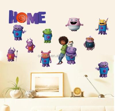 China Decorative Sticker Product Cartoon Character Hot-selling Decorative Wall Embossed Stickers for sale