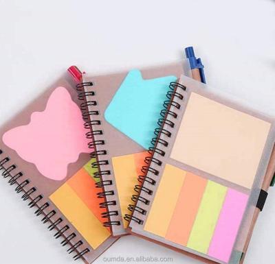 China Factory direct sale high quality sticky note books printed environmental friendly sticky set for sale