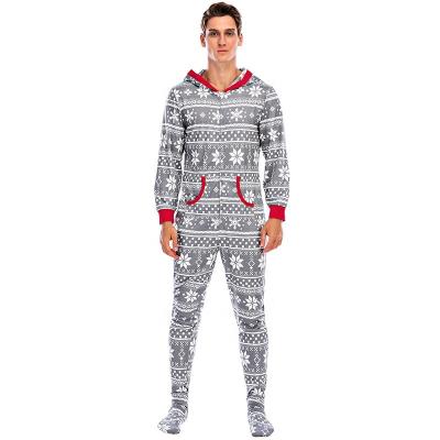 China Wholesale Soft Pajamas Mens Regular Fit Pajamas Set Christmas Style Sleepwear For Man for sale